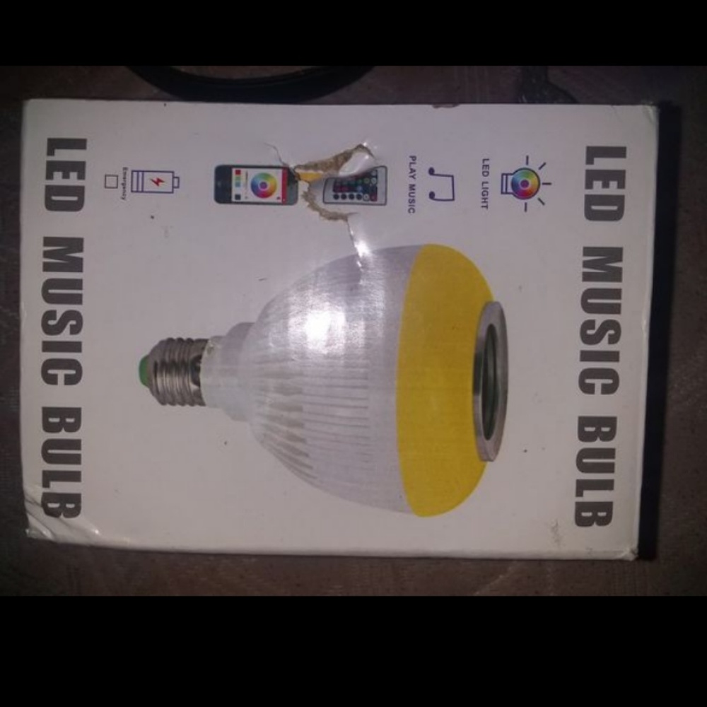 Bluetooth led light bulb